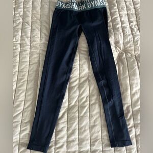 Gym Shark Navy Blue Leggings